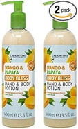 Body Bliss Mango & Papaya Hand and Body Lotion 400ml