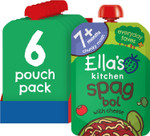 Ella's Kitchen Stage 2 from 7 Months Organic Spaghetti Bolognese 130 g (Pack of 6) Ella's Kitchen Stage 2 from 7 Months Organic Spaghetti Bolognese 130 g (Pack of 6)