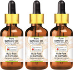Greenwood Essential Pure Safflower Oil (Carthamus tinctorius) Cold Pressed 100ml x 5 (16.9 oz) Greenwood Essential Pure Safflower Oil (Carthamus tinctorius) Cold Pressed 100ml x 5 (16.9 oz)
