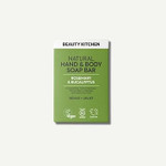 Beauty Kitchen - Natural Hand and Body Soap Bar - Rosemary and Eucalyptus Essential Oils - Triple-Milled, Palm Oil-Free and Long-Lasting Cleansing Bar - 100g Beauty Kitchen - Natural Hand and Body Soap Bar - Rosemary and Eucalyptus Essential Oils - Triple-Milled, Palm Oil-Free and Long-Lasting Cleansing Bar - 100g