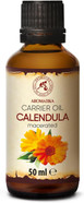 Calendula Oil 50ml - Calendula officinalis Flower Extract - 100% Pure & Natural - Basic Oil - Benefits for Skin - Body - Great for Beauty - Relaxation - Bath - Massage - Glass Bottle - Oils Calendula Calendula Oil 50ml - Calendula officinalis Flower Extract - 100% Pure & Natural - Basic Oil - Benefits for Skin - Body - Great for Beauty - Relaxation - Bath - Massage - Glass Bottle - Oils Calendula