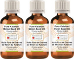 Greenwood Essential Pure Kalahari Melon Seed Oil (Citrullus lanatus) Cold Pressed 100ml x 3 (10 oz) Greenwood Essential Pure Kalahari Melon Seed Oil (Citrullus lanatus) Cold Pressed 100ml x 3 (10 oz)
