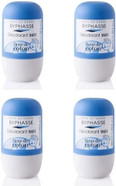 Byphasse Roll-On Deodorant 24 Hours Cotton flower (Pack of 4) 50ml/1.7oz All Skin Types Byphasse Roll-On Deodorant 24 Hours Cotton flower (Pack of 4) 50ml/1.7oz All Skin Types