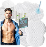 200Pcs Armpit Sweat Pads, Disposable Underarm Sweat Pad Under Arm for Men Women, Invisible & Ultra-Thin & Soft Sweat Pads for Outdoor Daily Wear 200Pcs Armpit Sweat Pads, Disposable Underarm Sweat Pad Under Arm for Men Women, Invisible & Ultra-Thin & Soft Sweat Pads for Outdoor Daily Wear