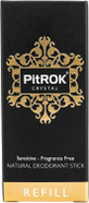 PitROK Crystal Natural Deodorant Stick 100g (Refill). Vegan, Cruelty Free, Fragrance Free. Sensitive Skin. Refillable Deodorant PitROK Crystal Natural Deodorant Stick 100g (Refill). Vegan, Cruelty Free, Fragrance Free. Sensitive Skin. Refillable Deodorant
