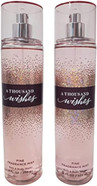 (Set of 2) - Bath & Body Works Fragrance Mist, A Thousand Wishes. 8fl oz/ 236ml Each by Bath & Body Works