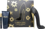 CAROLINA HERRERA CH GOOD GIRL EDP 80 ML + BODY LOTION 100 ML + MINIATURA EDP 5 ML SET REGALO CAROLINA HERRERA CH GOOD GIRL EDP 80 ML + BODY LOTION 100 ML + MINIATURA EDP 5 ML SET REGALO