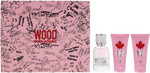 Dsquared2 Wood For Her 3 Piece Gift Set: Eau de Toilette 50ml - Shower Gel 50ml Dsquared2 Wood For Her 3 Piece Gift Set: Eau de Toilette 50ml - Shower Gel 50ml