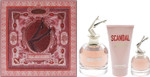 Scandal by Jean Paul Gaultier for Women - 3 Pc Gift Set 2.7oz EDP Spray, 0.20oz EDP Spray, 2.5oz Perfumed Body Lotion Scandal by Jean Paul Gaultier for Women - 3 Pc Gift Set 2.7oz EDP Spray, 0.20oz EDP Spray, 2.5oz Perfumed Body Lotion