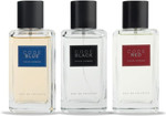 Laurelle Code Collection 3 Pack (Black, Blue & Red) - 3 x 100ml - Distinct Fragrances For Men - Inspired by Designer Fragrances - By Laurelle London