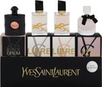Yves Saint Laurent Travel Selection Set: Black Opium Eau de Parfum 7.5ml, Libre Eau de Parfum 7.5ml, Libre Eau de Toilette 7.5ml & Mon Paris Eau de Parfum 7.5ml Yves Saint Laurent Travel Selection Set: Black Opium Eau de Parfum 7.5ml, Libre Eau de Parfum 7.5ml, Libre Eau de Toilette 7.5ml & Mon Paris Eau de Parfum 7.5ml