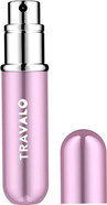 Travalo - Classic Refillable Perfume Spray - Revamped Refill System - Elegant Metal Travel Atomizer - U-fill Spray Bottle - TSA Flight Approved Portable Perfume Bottle - Pink - Unisex - 0.17 oz Travalo - Classic Refillable Perfume Spray - Revamped Refill System - Elegant Metal Travel Atomizer - U-fill Spray Bottle - TSA Flight Approved Portable Perfume Bottle - Pink - Unisex - 0.17 oz