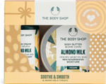 The Body Shop Soothe & Smooth Almond Milk Treats Body Care Holiday Gift Set, Vegan, 2-Piece Set The Body Shop Soothe & Smooth Almond Milk Treats Body Care Holiday Gift Set, Vegan, 2-Piece Set
