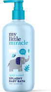 My Little Miracle Splashy Baby Bath, Gentle Daily Care Formula, Ideal For Sensitive Skin, 500ml My Little Miracle Splashy Baby Bath, Gentle Daily Care Formula, Ideal For Sensitive Skin, 500ml