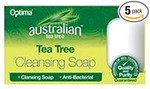 Australian Tea Tree Cleansing Soap 90g x 5 (Pack of 5)