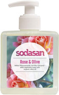 Sodasan 300ml Pump Dispenser Ecological Organic Soap (Liquid Soap Organic Rose/Olive) Sodasan 300ml Pump Dispenser Ecological Organic Soap (Liquid Soap Organic Rose/Olive)