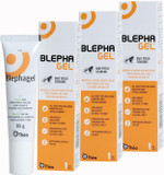 Blephagel Daily Eyelid Cleansing Gel | Gentle Cleanser to Refresh and Soothe Sensitive Eyelids | Preservative-Free and Hypoallergenic Formula | Pack of 3 x 30g Tube Blephagel Daily Eyelid Cleansing Gel | Gentle Cleanser to Refresh and Soothe Sensitive Eyelids | Preservative-Free and Hypoallergenic Formula | Pack of 3 x 30g Tube