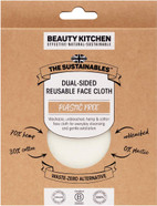 Beauty Kitchen - The Sustainables Dual-Sided Reusable Face Cloth - Versatile and Sustainable - Gentle Cleansing and Exfoliation - Skincare Essential Beauty Kitchen - The Sustainables Dual-Sided Reusable Face Cloth - Versatile and Sustainable - Gentle Cleansing and Exfoliation - Skincare Essential