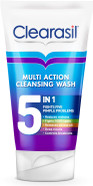 Clearasil 5-In-1 Face Wash 150 ml, Salicylic Acid Cleanser for Acne, Blackheads, Anti-Redness, Spot Treatment, Reduces Pimples, Clears Skin, Effective Skincare Solution Clearasil 5-In-1 Face Wash 150 ml, Salicylic Acid Cleanser for Acne, Blackheads, Anti-Redness, Spot Treatment, Reduces Pimples, Clears Skin, Effective Skincare Solution