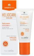 Heliocare Colour Gelcream Brown SPF 50 50ml / Sun Cream For Face / UVA and UVB Anti-Ageing Sunscreen Protection / Combination, Dry, Oily and Normal Skin Types / Natural-looking foundation coverage Heliocare Colour Gelcream Brown SPF 50 50ml / Sun Cream For Face / UVA and UVB Anti-Ageing Sunscreen Protection / Combination, Dry, Oily and Normal Skin Types / Natural-looking foundation coverage