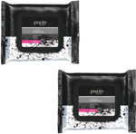 2 Pack Purity Plus Activated Charcoal Detoxifying Cleansing Facial Wipes for Women & Men Makeup Remover 60 Wipes