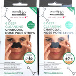 Derma V10 Deep Cleansing Charcoal Nose Pore Strips Blackhead Removal (Twin) Derma V10 Deep Cleansing Charcoal Nose Pore Strips Blackhead Removal (Twin)