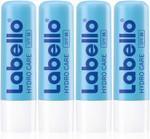Labello Hydro Care Pack of 4 (4 x 4.8 g), Lip Care without Mineral Oils for Dry Lips, Lip Balm with SPF 15 and Shea Butter for Nourishing Lip Protection Labello Hydro Care Pack of 4 (4 x 4.8 g), Lip Care without Mineral Oils for Dry Lips, Lip Balm with SPF 15 and Shea Butter for Nourishing Lip Protection