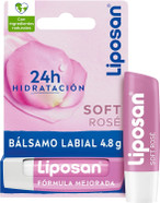 Liposan Soft Rosé (1 x 4.8 g), Lip Balm Pink, Cocoa for Gentle, Radiant Shine, Moisturising Balm for Silky and Hydrated Lips Liposan Soft Rosé (1 x 4.8 g), Lip Balm Pink, Cocoa for Gentle, Radiant Shine, Moisturising Balm for Silky and Hydrated Lips