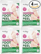 Derma V10 Exfoliating Foot Peel Tea Tree & Peppermint Removes Dead Skin After 7 Days 4 Treatments Derma V10 Exfoliating Foot Peel Tea Tree & Peppermint Removes Dead Skin After 7 Days 4 Treatments