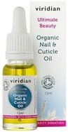 Viridian Ultimate Beauty Organic Nail & Cuticle Oil - 12ml by Viridian