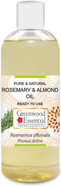 Greenwood Essential Rosemary and Almond Oil for Healthy Hair, Scalp and Roots- Pure and Natural 200ml (6.76oz) Greenwood Essential Rosemary and Almond Oil for Healthy Hair, Scalp and Roots- Pure and Natural 200ml (6.76oz)