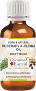 Greenwood Essential Rosemary and Jojoba Oil, Liquid Gold for Hair and Scalp- Pure and Natural 200ml (6.76oz) Greenwood Essential Rosemary and Jojoba Oil, Liquid Gold for Hair and Scalp- Pure and Natural 200ml (6.76oz)