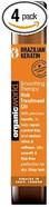 Natural World Brazilian Keratin Smoothing Therapy Hair Treatment Oil 25ml x4 Natural World Brazilian Keratin Smoothing Therapy Hair Treatment Oil 25ml x4