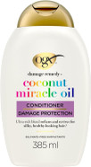 OGX Coconut Miracle Oil Hair Mask for Damaged Hair 300g, White