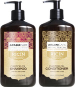 Arganicare | Duo Shampoo + Conditioner | Castor | Growth Accelerator | Gently cleanses & moisturizes hair | All hair types | 1x400 ml + 1x400mL Arganicare | Duo Shampoo + Conditioner | Castor | Growth Accelerator | Gently cleanses & moisturizes hair | All hair types | 1x400 ml + 1x400mL
