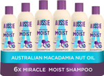 Aussie Miracle Moist Shampoo 300 ml - Pack of 6