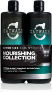 Catwalk by TIGI - Oatmeal & Honey Nourish Shampoo and Conditioner Set - Restoring Professional Haircare - Great For Dry and Damaged Hair - 2x750ml Catwalk by TIGI - Oatmeal & Honey Nourish Shampoo and Conditioner Set - Restoring Professional Haircare - Great For Dry and Damaged Hair - 2x750ml