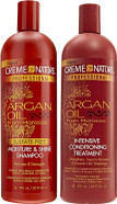 Creme of Nature Argan Oil Sulfate-Free Moisture & Shine Shampoo 591ml & Argan Oil Intensive Conditioning Treatment 591ml Creme of Nature Argan Oil Sulfate-Free Moisture & Shine Shampoo 591ml & Argan Oil Intensive Conditioning Treatment 591ml