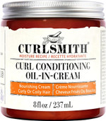 Curlsmith - Curl Conditioning Oil in Cream - Vegan Leave in Conditioner for Curly and Coily Hair (237ml) Curlsmith - Curl Conditioning Oil in Cream - Vegan Leave in Conditioner for Curly and Coily Hair (237ml)