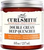 Curlsmith - Double Cream Deep Quencher - Vegan Moisturising Deep Conditioner for Ultra Dry, Wavy, Curly or Coily Hair (227g) Curlsmith - Double Cream Deep Quencher - Vegan Moisturising Deep Conditioner for Ultra Dry, Wavy, Curly or Coily Hair (227g)