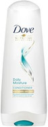 Dove Ultra Care Daily Moisture Conditioner strengthens and moisturises for up to 10x more resilient hair* for everyday hair care 200 ml
