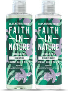 Faith In Nature Natural Lavender & Geranium Shampoo and Conditioner Set, Nourishing, Vegan & Cruelty Free, No SLS or Parabens, For Normal to Dry Hair, 2 x 400ml Pack Faith In Nature Natural Lavender & Geranium Shampoo and Conditioner Set, Nourishing, Vegan & Cruelty Free, No SLS or Parabens, For Normal to Dry Hair, 2 x 400ml Pack