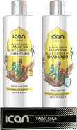 ican London Jamaican Castor Oil Anti-Dandruff & Itch Relief Formula Shampoo & Sulfate free conditioner 500ml x 2 ican London Jamaican Castor Oil Anti-Dandruff & Itch Relief Formula Shampoo & Sulfate free conditioner 500ml x 2