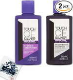 Touch Of Silver Conditioner & Shampoo Set, Intense Hydration & Brightening, Twin Pack Provoke for Blonde, Platinum & Grey, Formulated With Violet and Blue Pigments, Included Hair Care ebook