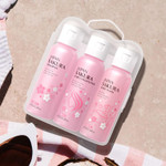 LAIKOU Sakura Spa Gift Set, Bath & Hair Care Travel Kit, Shampoo, Conditioner & Body Wash, Hydrating, Nourishing & Gentle for All Skin & Hair Types, Christmas Birthday Gifts for Women Teenage Girl LAIKOU Sakura Spa Gift Set, Bath & Hair Care Travel Kit, Shampoo, Conditioner & Body Wash, Hydrating, Nourishing & Gentle for All Skin & Hair Types, Christmas Birthday Gifts for Women Teenage Girl