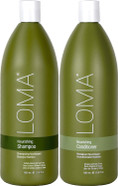 Loma Hair Care Nourishing Shampoo Nourishing Conditioner Duo, 33 oz