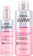 L'Oréal Paris Elvive Glycolic Gloss Glycolic Acid Shampoo 200ml + Hair Leave-In Serum 150ml + 5-Minute Lamination Treatment 200ml Set Dull Porous Hair Intense and Long-Lasting Shine - 3 Bottles L'Oréal Paris Elvive Glycolic Gloss Glycolic Acid Shampoo 200ml + Hair Leave-In Serum 150ml + 5-Minute Lamination Treatment 200ml Set Dull Porous Hair Intense and Long-Lasting Shine - 3 Bottles