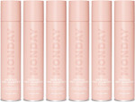 MONDAY Haircare 6 x 200 ml BRUNETTE Dry Shampoo with Keratin, Oil-absorbing for Darker Hair