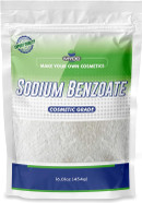 Sodium Benzoate Cosmetic Grade (227 gm), for Skin Care, Hair Care Products, Fragrance Ingredient - Bulk Preservative, Paraben Free Preservative Sodium Benzoate Cosmetic Grade (227 gm), for Skin Care, Hair Care Products, Fragrance Ingredient - Bulk Preservative, Paraben Free Preservative