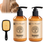 Shien Zhuangshu, Long-lasting Styling Moroccan Volume Moisturizing Elasticity, Morocco Moisture Styling Elastin for Dry Damaged Curly Hair Care (2Pcs) Shien Zhuangshu, Long-lasting Styling Moroccan Volume Moisturizing Elasticity, Morocco Moisture Styling Elastin for Dry Damaged Curly Hair Care (2Pcs)